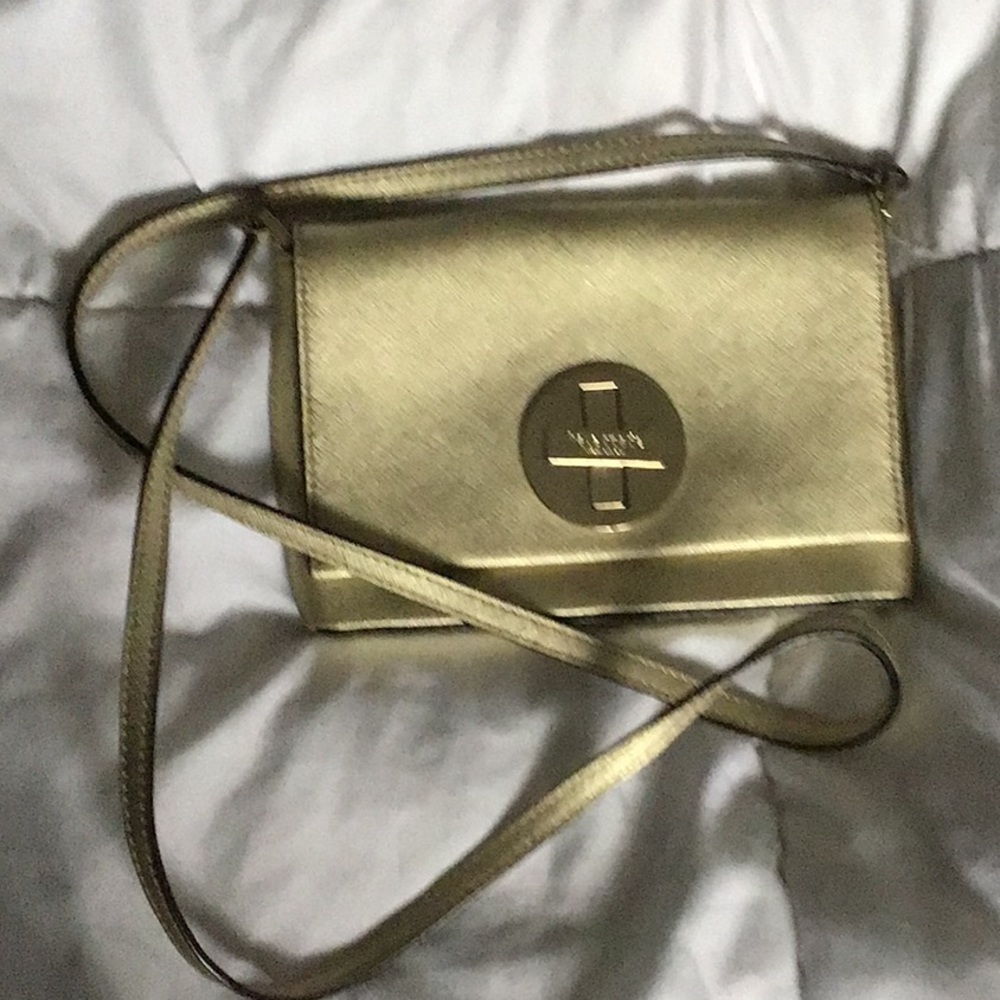Kate Spade Gold Crossbody Bag